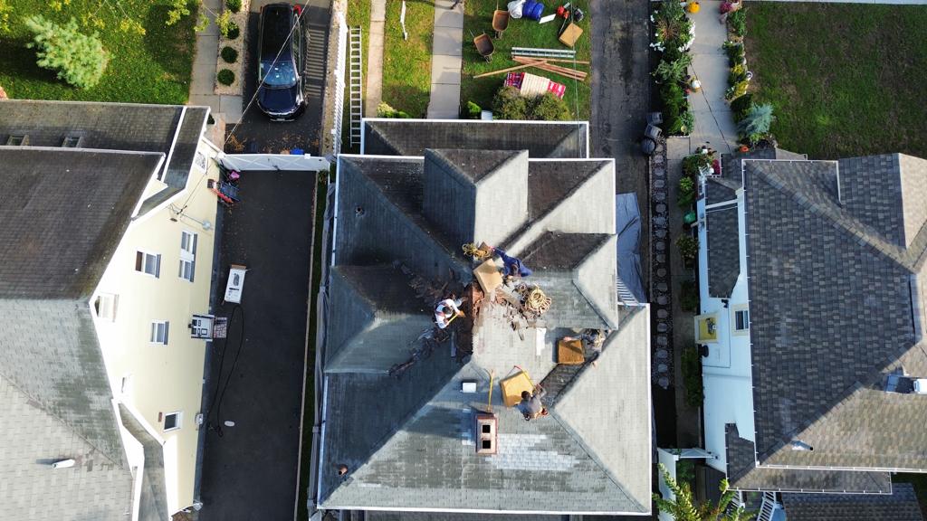 New Roof Installation in Ridgefield Park NJ Project Shot 1