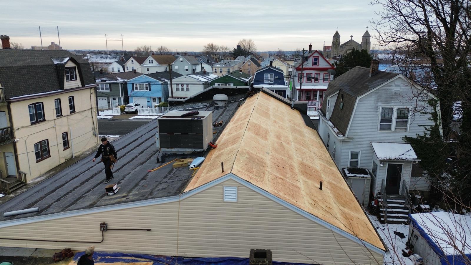 New Roof Installation in Perth Amboy NJ Project Shot 10