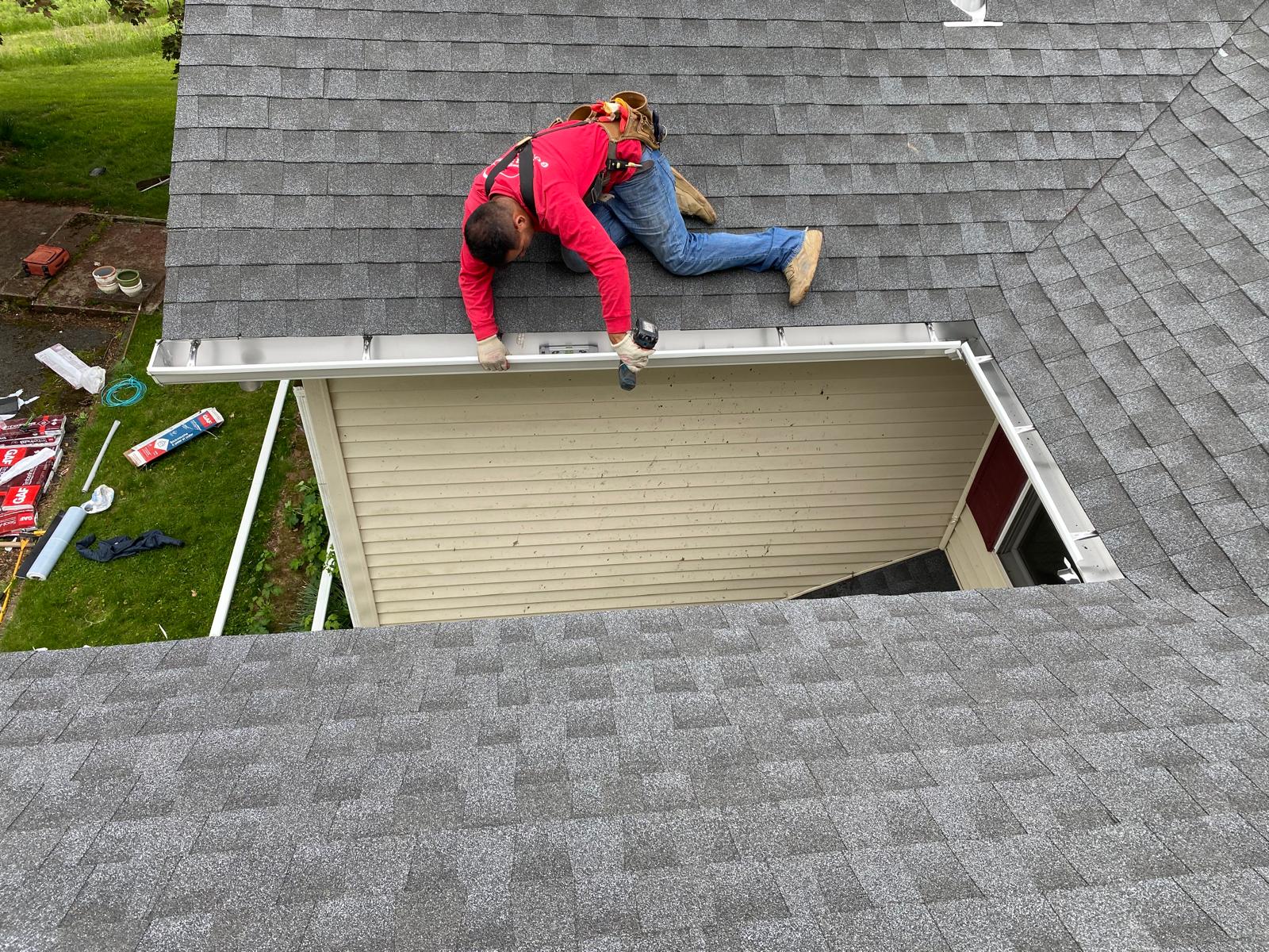 Project: New Roof & Gutters in Hackettstown NJ 07840