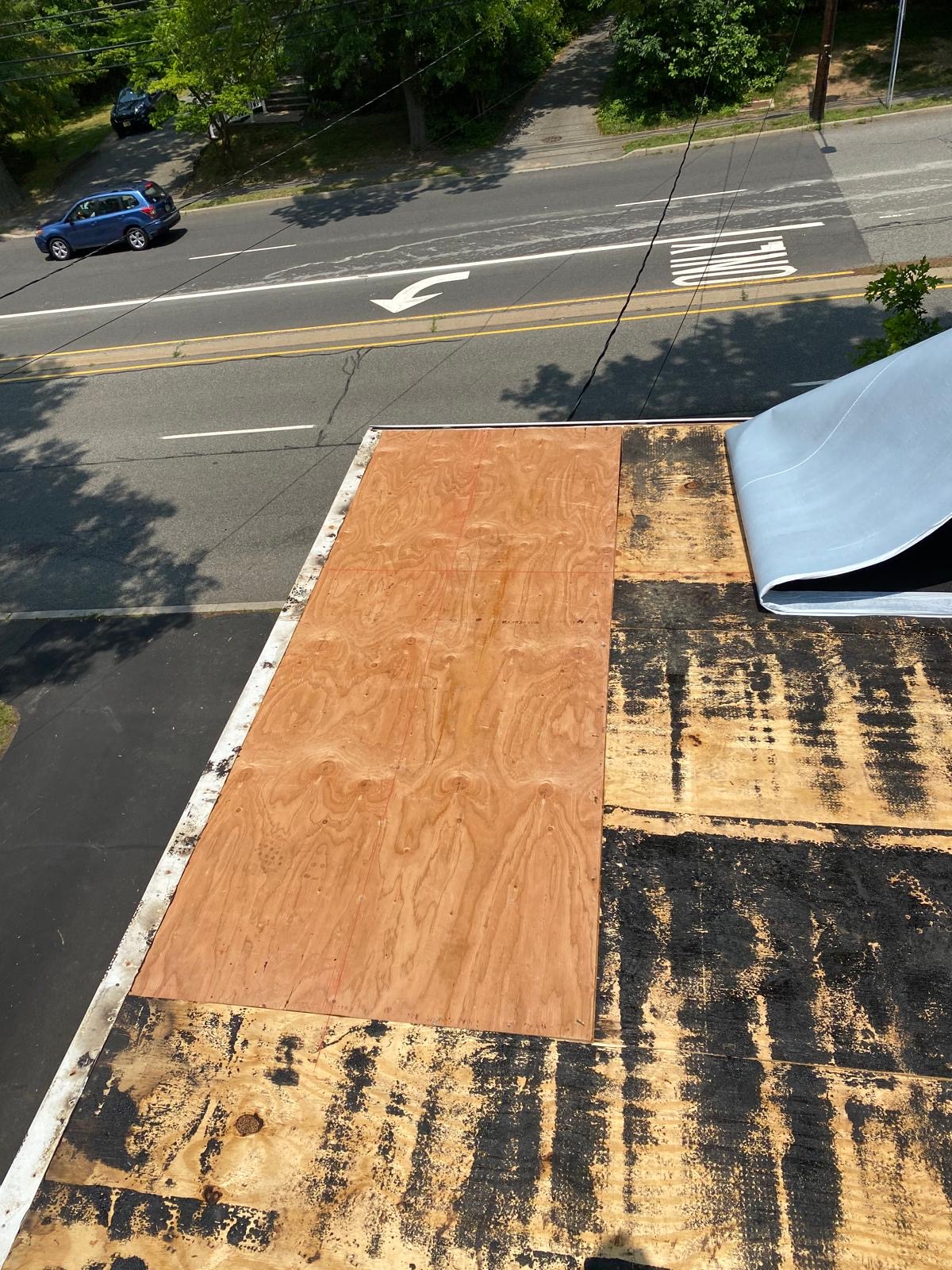 Flat Roof Replacement in New Jersey Project Shot 3