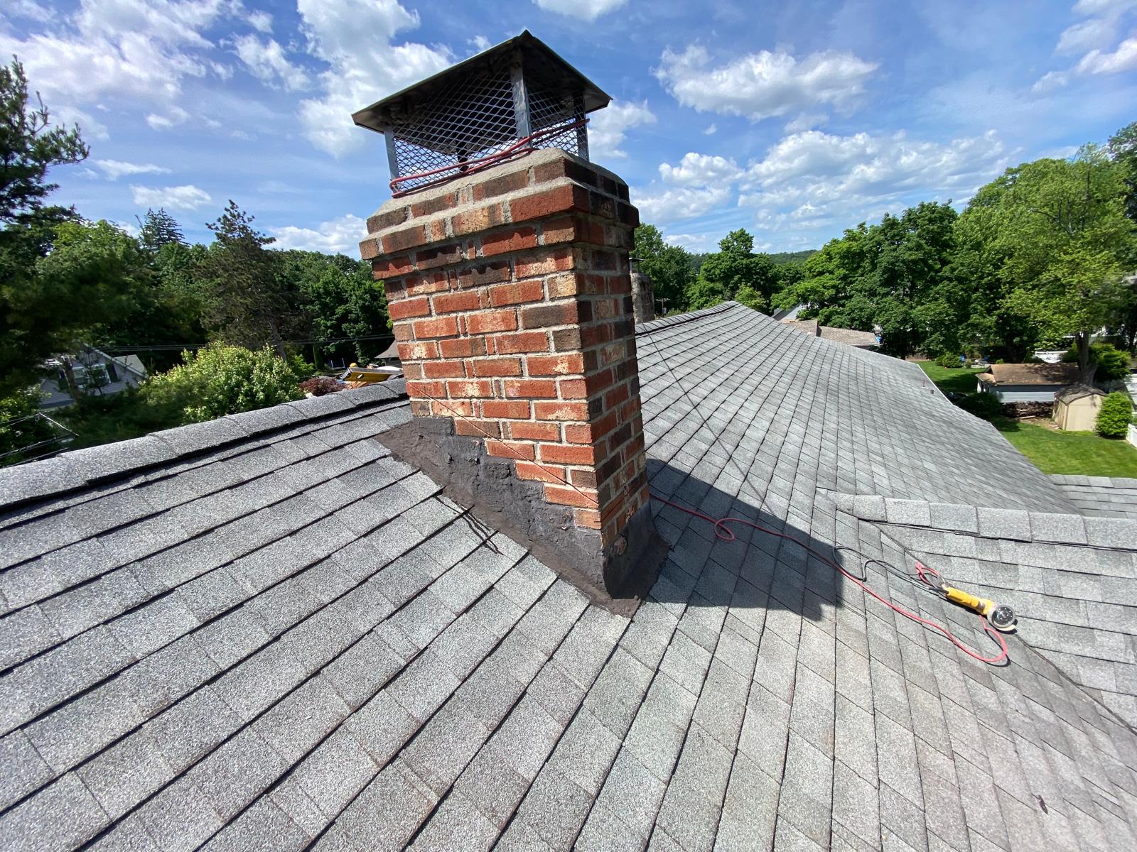 New Chimney Flashing in Verona NJ 07044 Project Shot 10