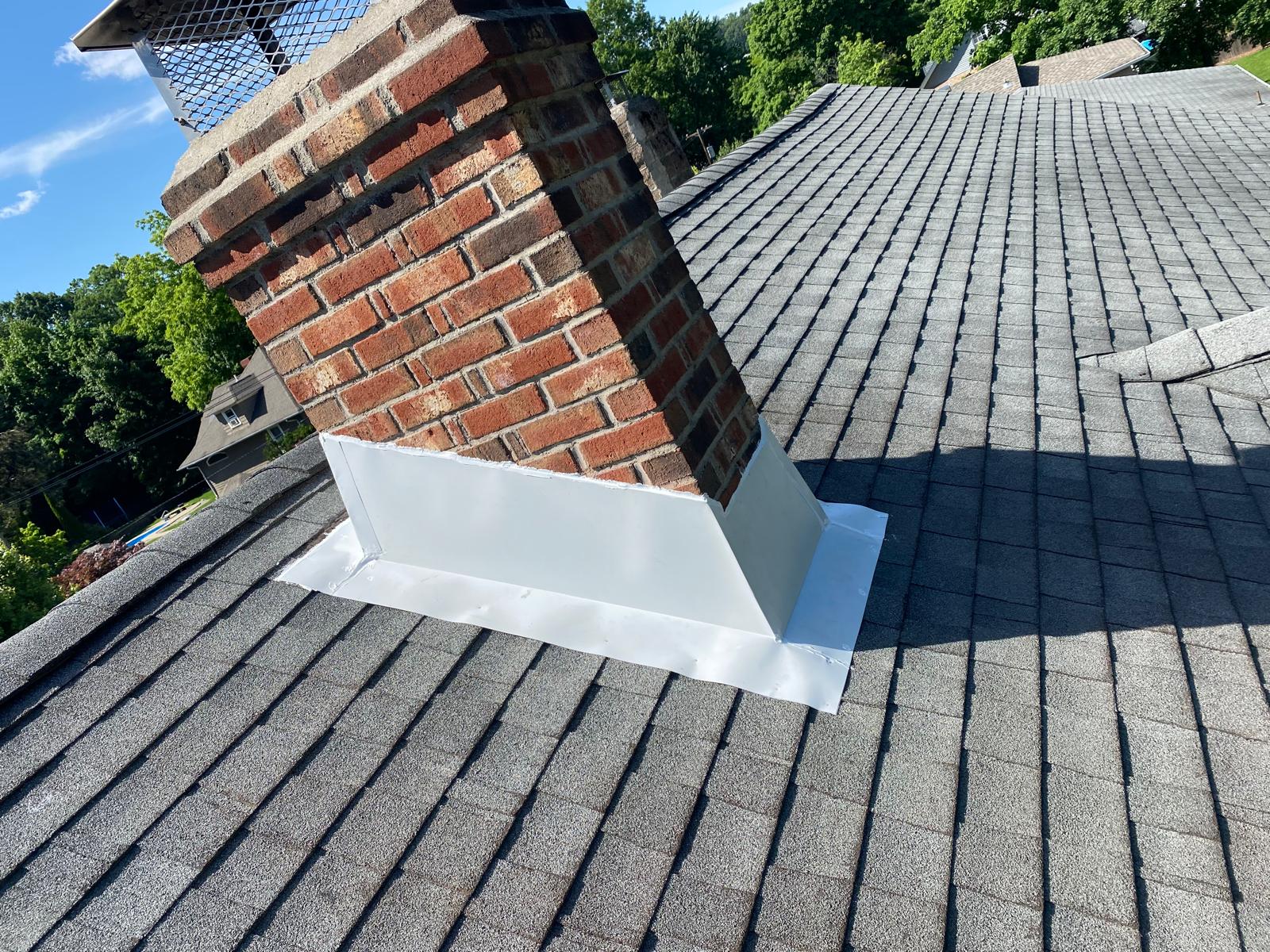 New Chimney Flashing in Verona NJ 07044 Project Shot 12