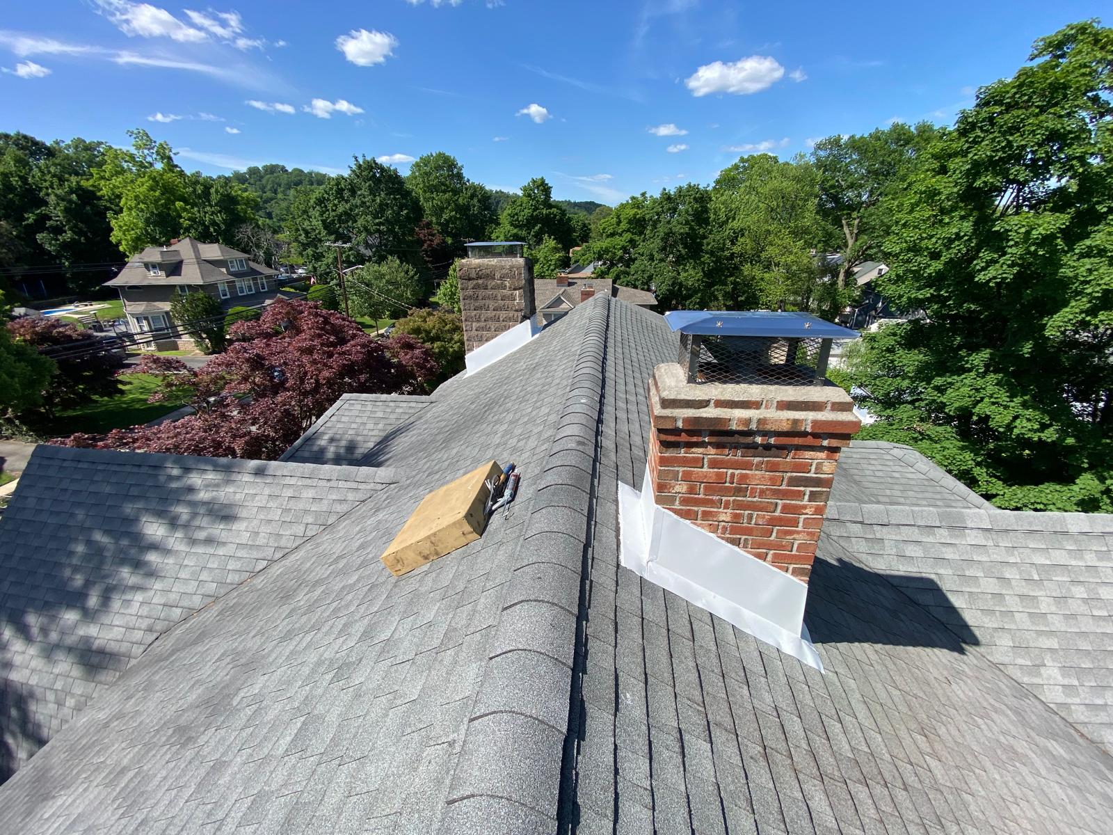 New Chimney Flashing in Verona NJ 07044 Project Shot 14