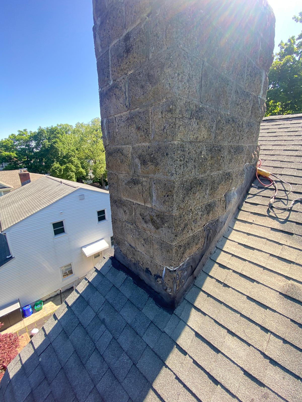 New Chimney Flashing in Verona NJ 07044 Project Shot 4