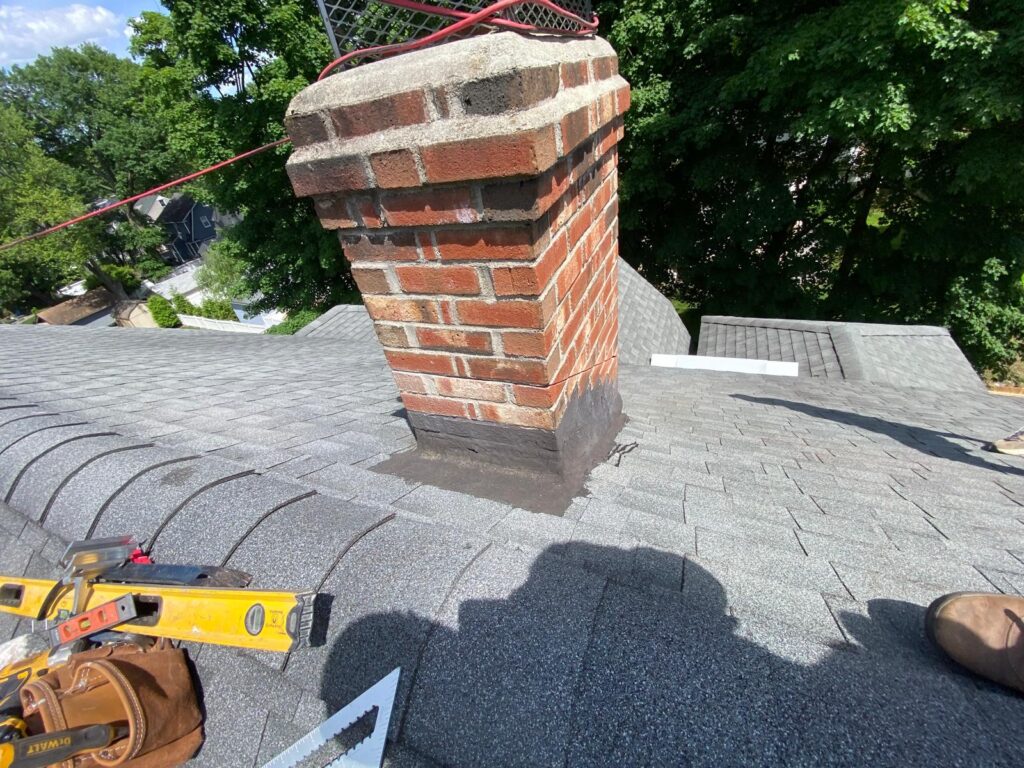 New Chimney Flashing in Verona NJ 07044 Project Shot 9