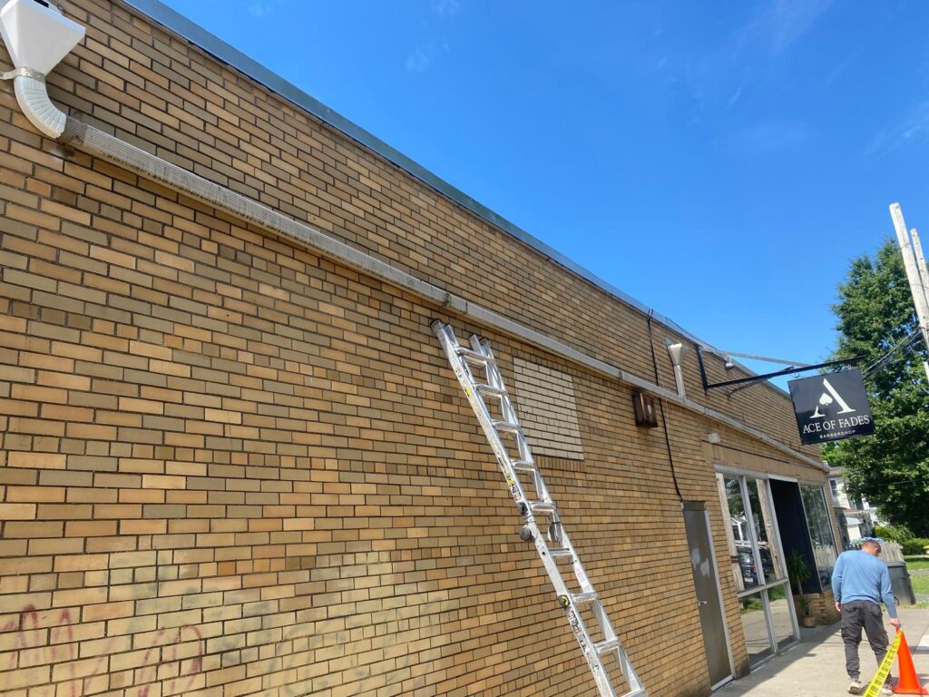 Commercial Gutter Installation NJ by Deluxe Construction NJ