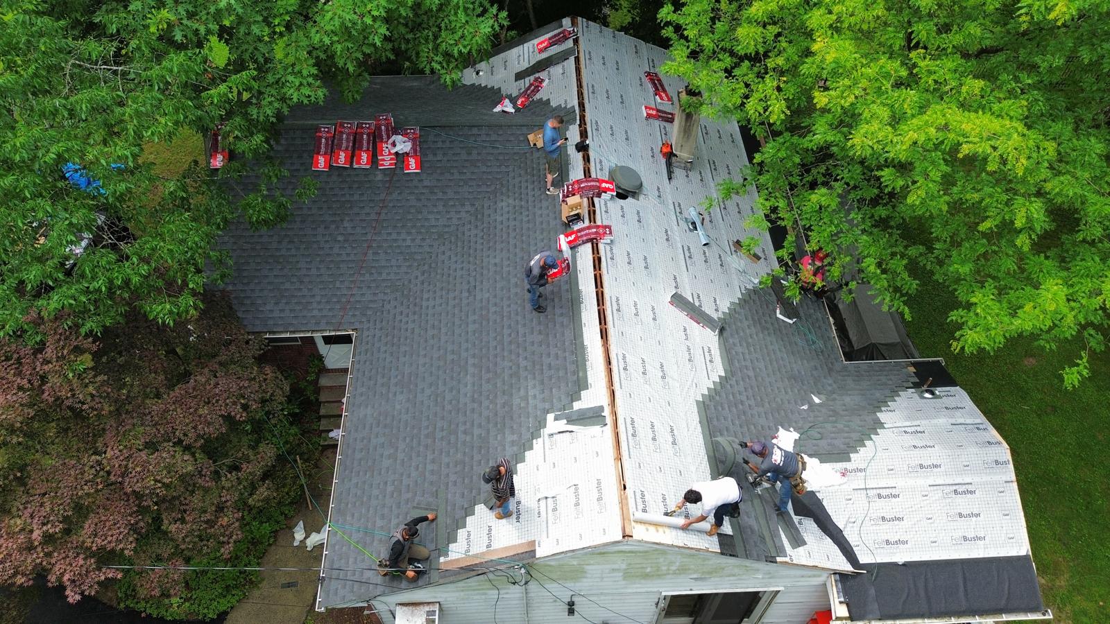 New Roof Installation in Paramus NJ Project Shot 6