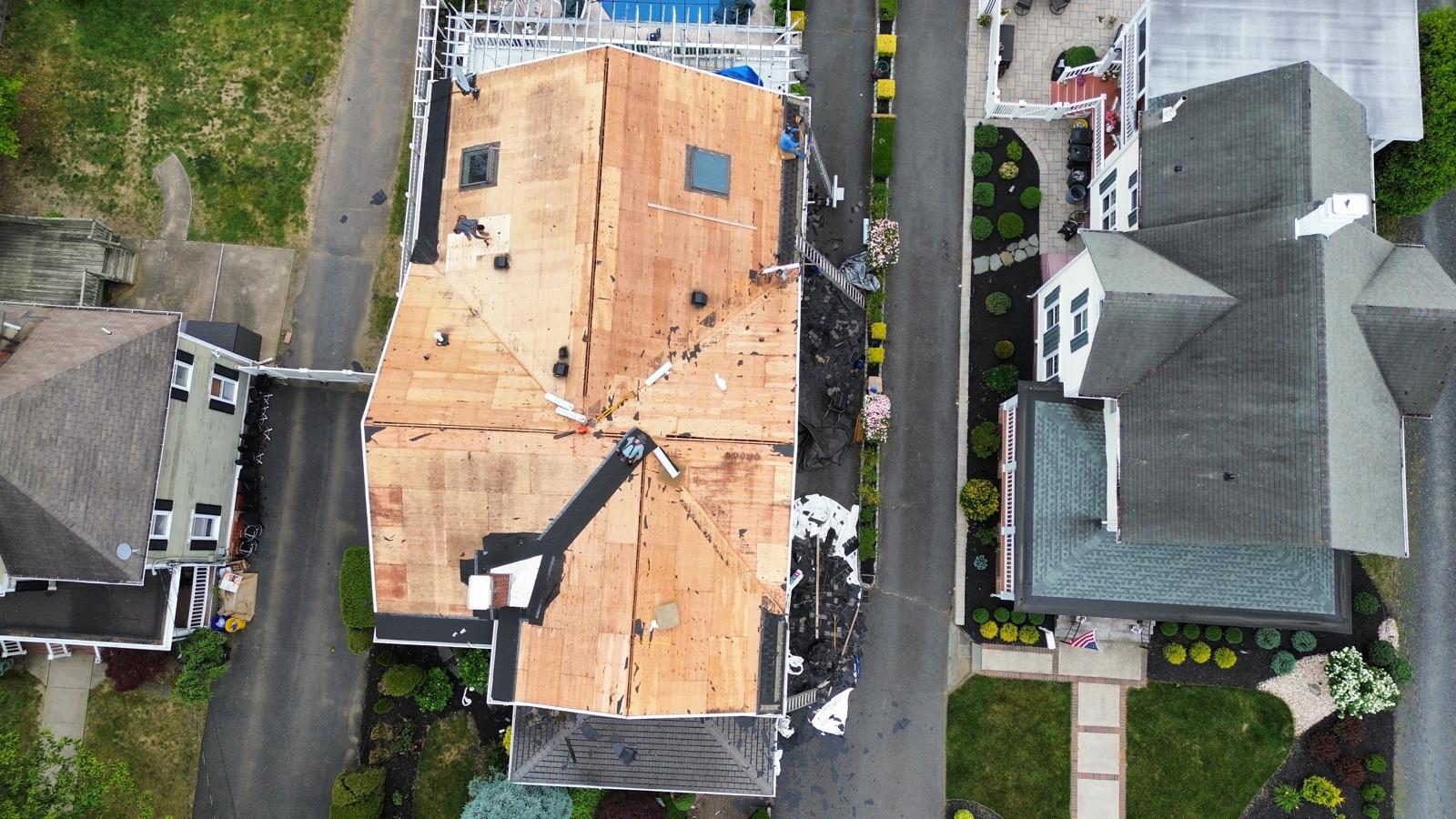 New Roof Installation in Township NJ Project Shot 6