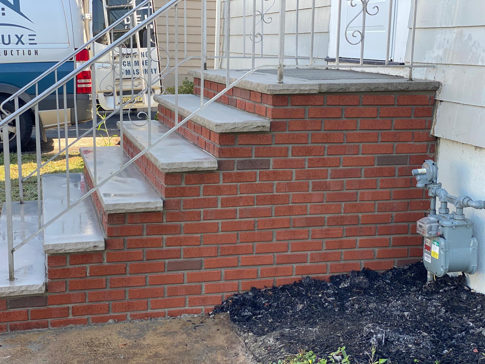 New Outdoor Steps Installation in NJ Project Shot 11