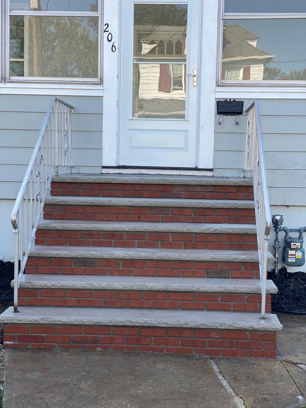 New Outdoor Steps Installation in New Jersey Project Shot 4