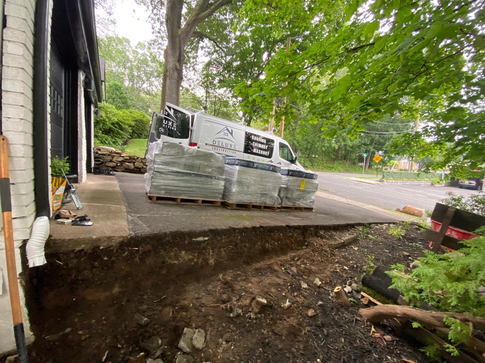 New Outdoor Steps Installation in New Jersey Project Shot 5