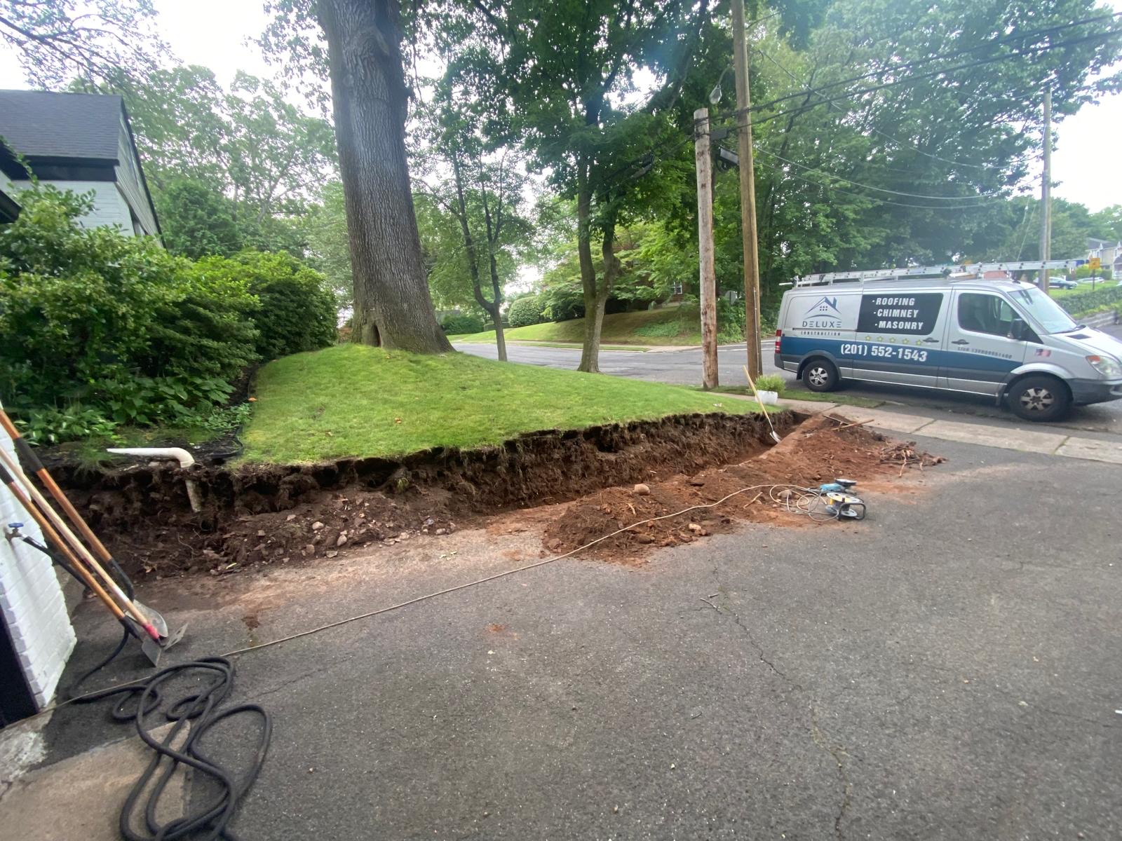 New Outdoor Steps Installation in New Jersey Project Shot 9