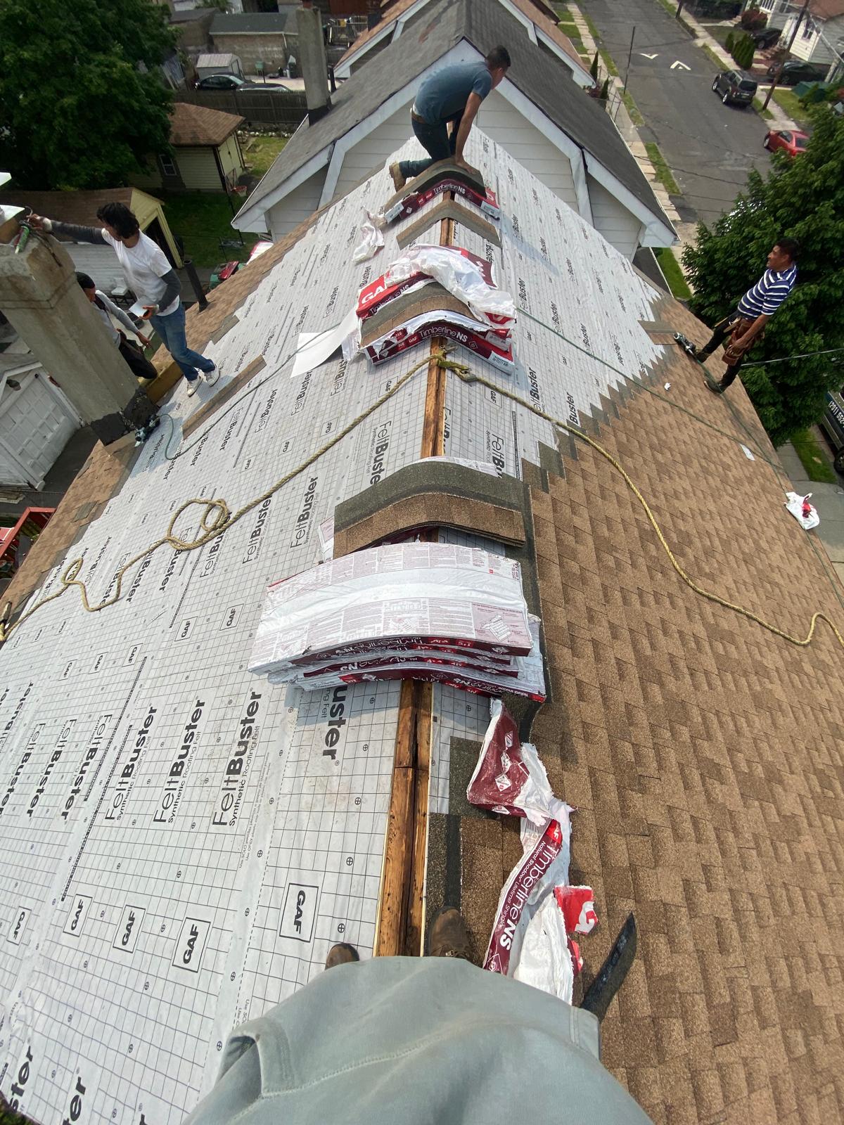 New Roof Installation in NJ Project Shot 12