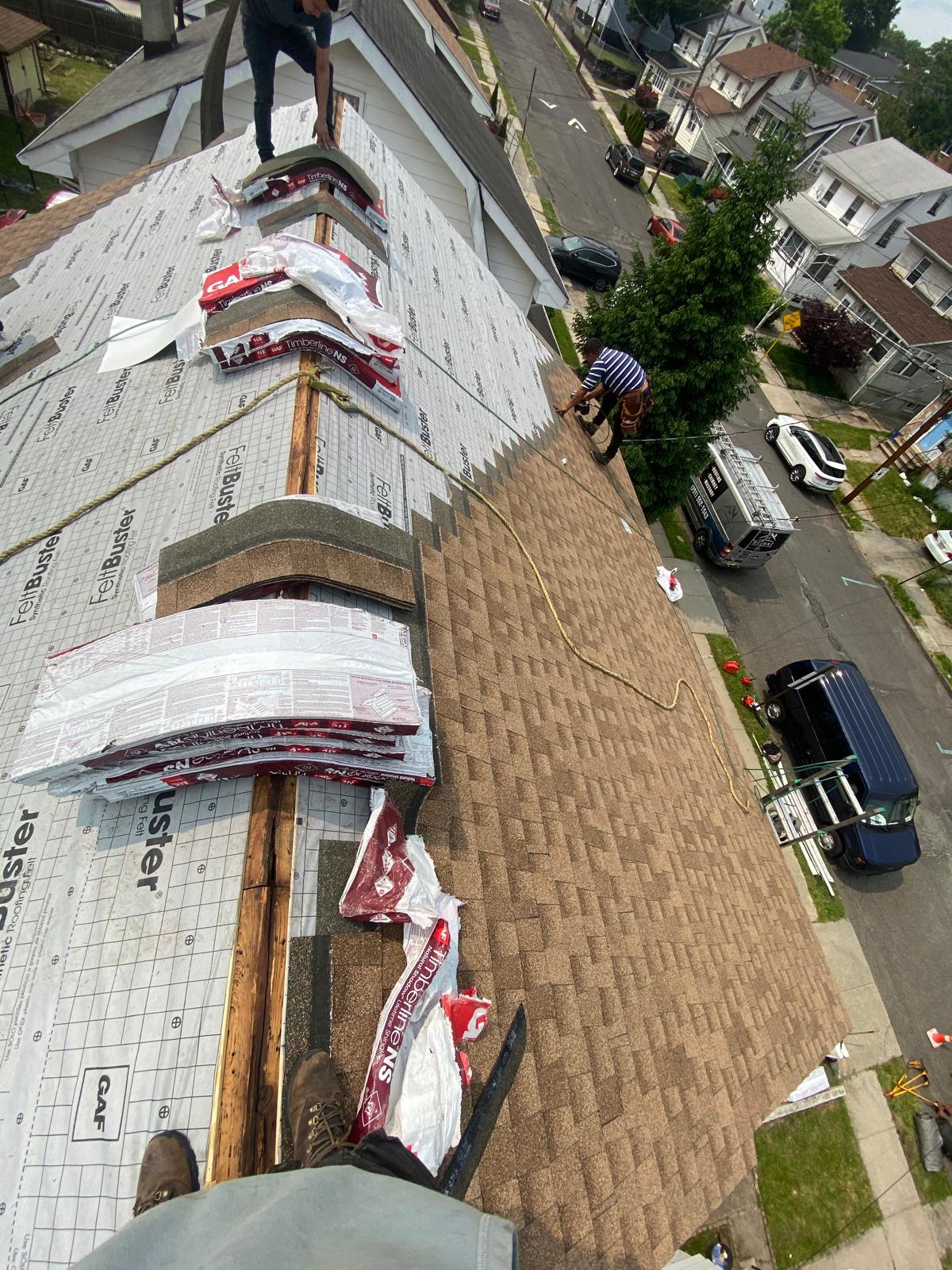 New Roof Installation in NJ Project Shot 13