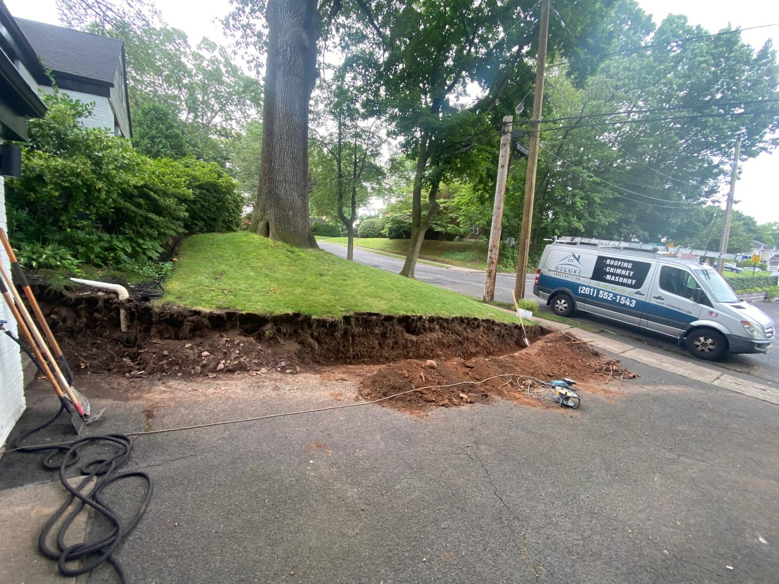 Retaining Wall Service in NJ Project Shot 1