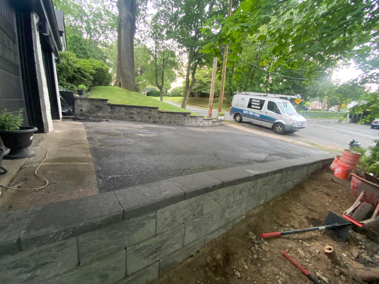 Retaining Wall Service in NJ Project Shot 4