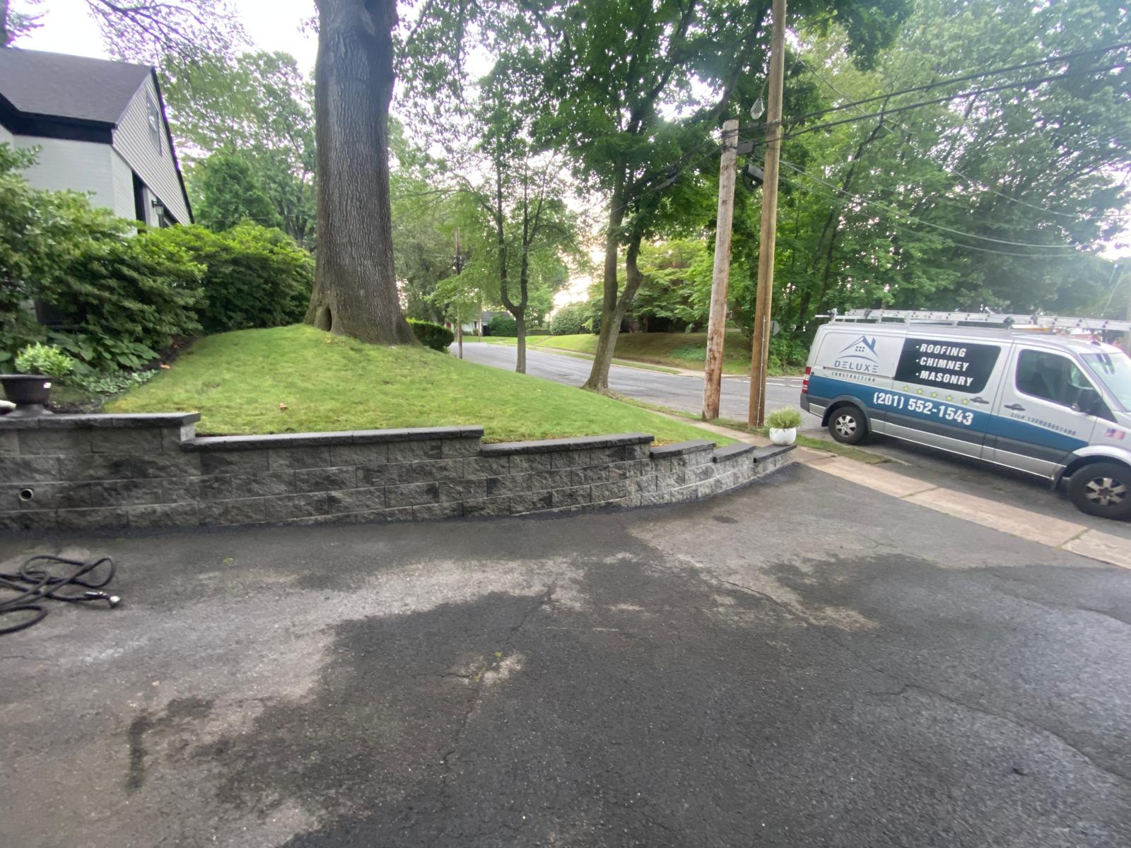 Retaining Wall Service in NJ Project Shot 5