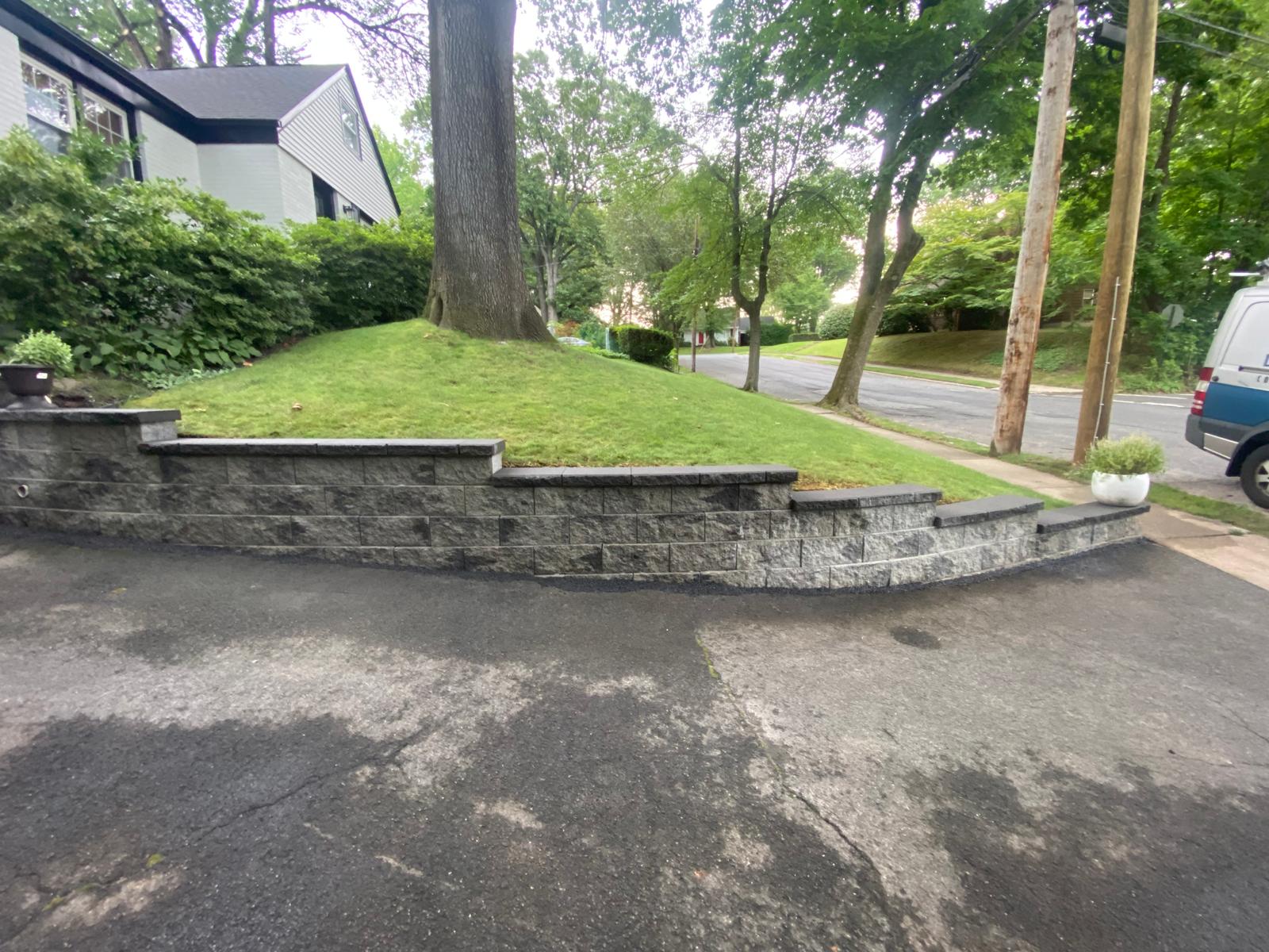 Retaining Wall Service in NJ Project Shot 6