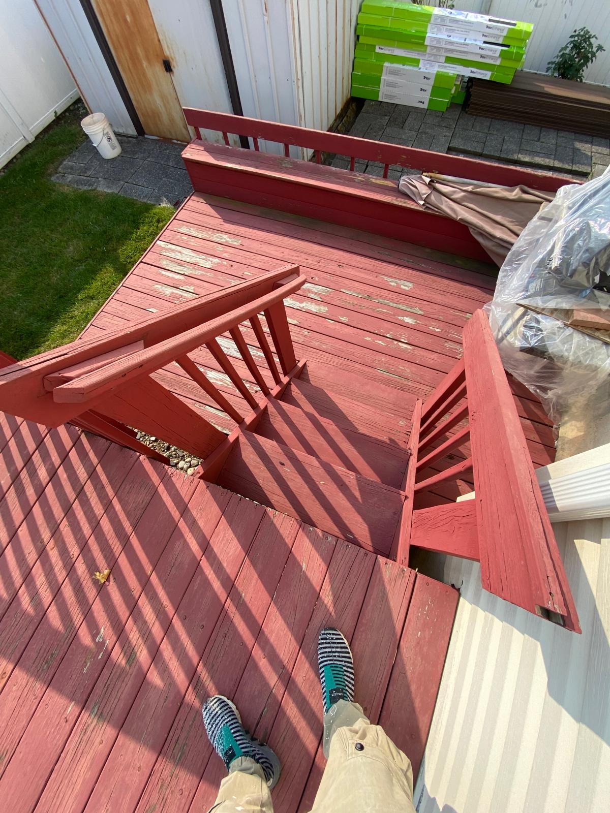 New Deck Installation in Fords NJ 08863 Project Shot 3