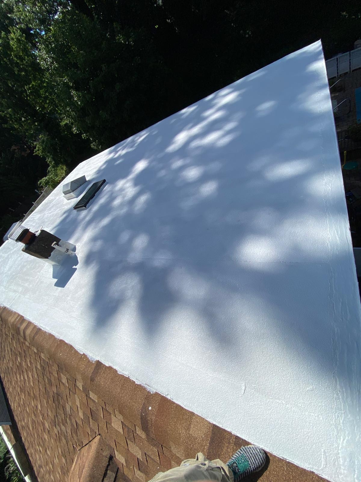 Silicon Roof Installation in Richfield NJ Project Shot 2