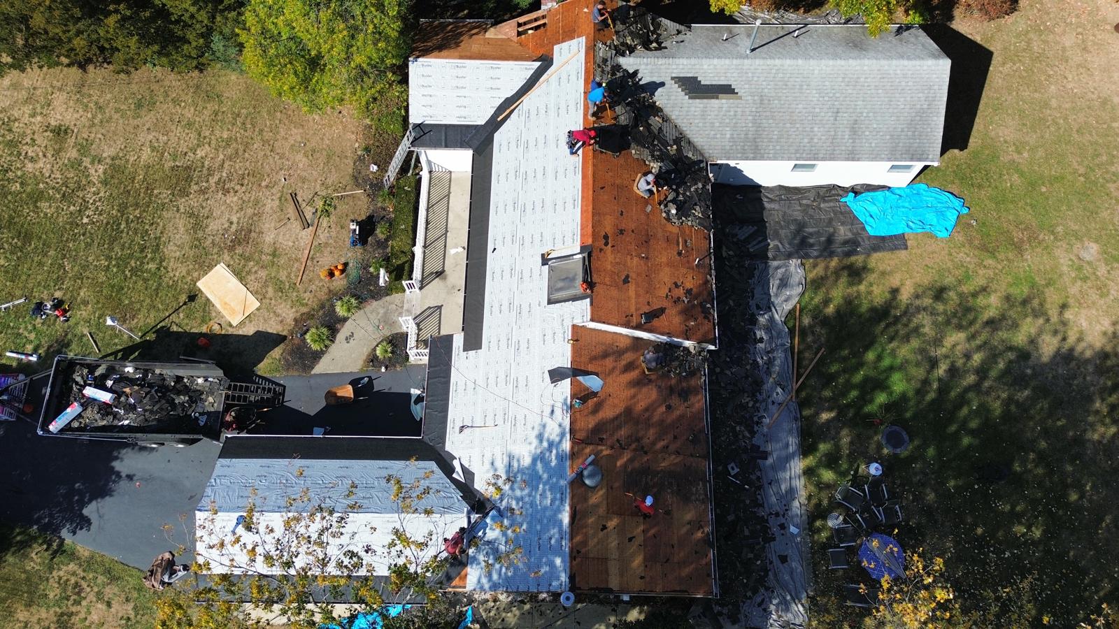 New Roof Installation in Belford NJ 07718 Project Shot 7