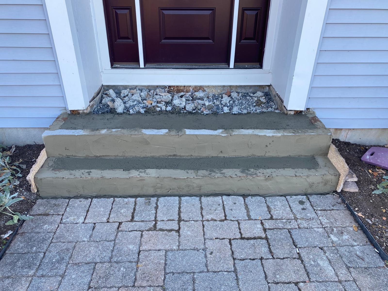 New Steps Installation in Flemington NJ Project Shot 2