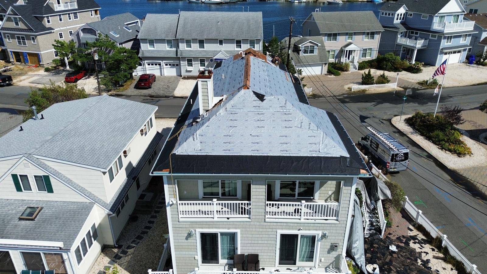 New roof Installation Broad Ave Mantoloking,NJ 08738