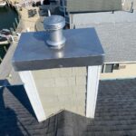 New Chimney Chase Cover and Cap Installation
