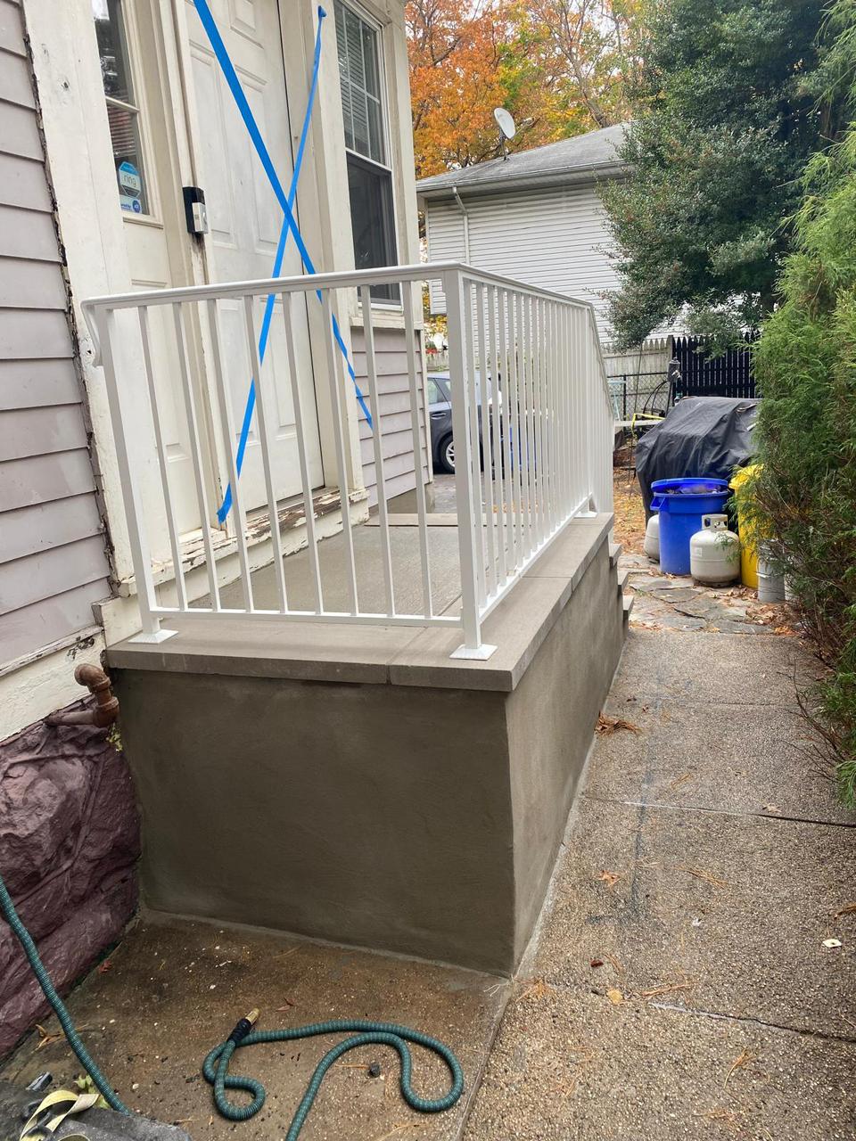 New Masonry Installation – 105 Bergen Ave, Teaneck, NJ