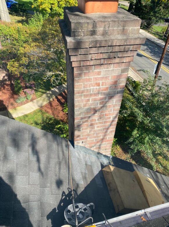 Chimney Flashing Service in Paramus NJ Project Shot 5